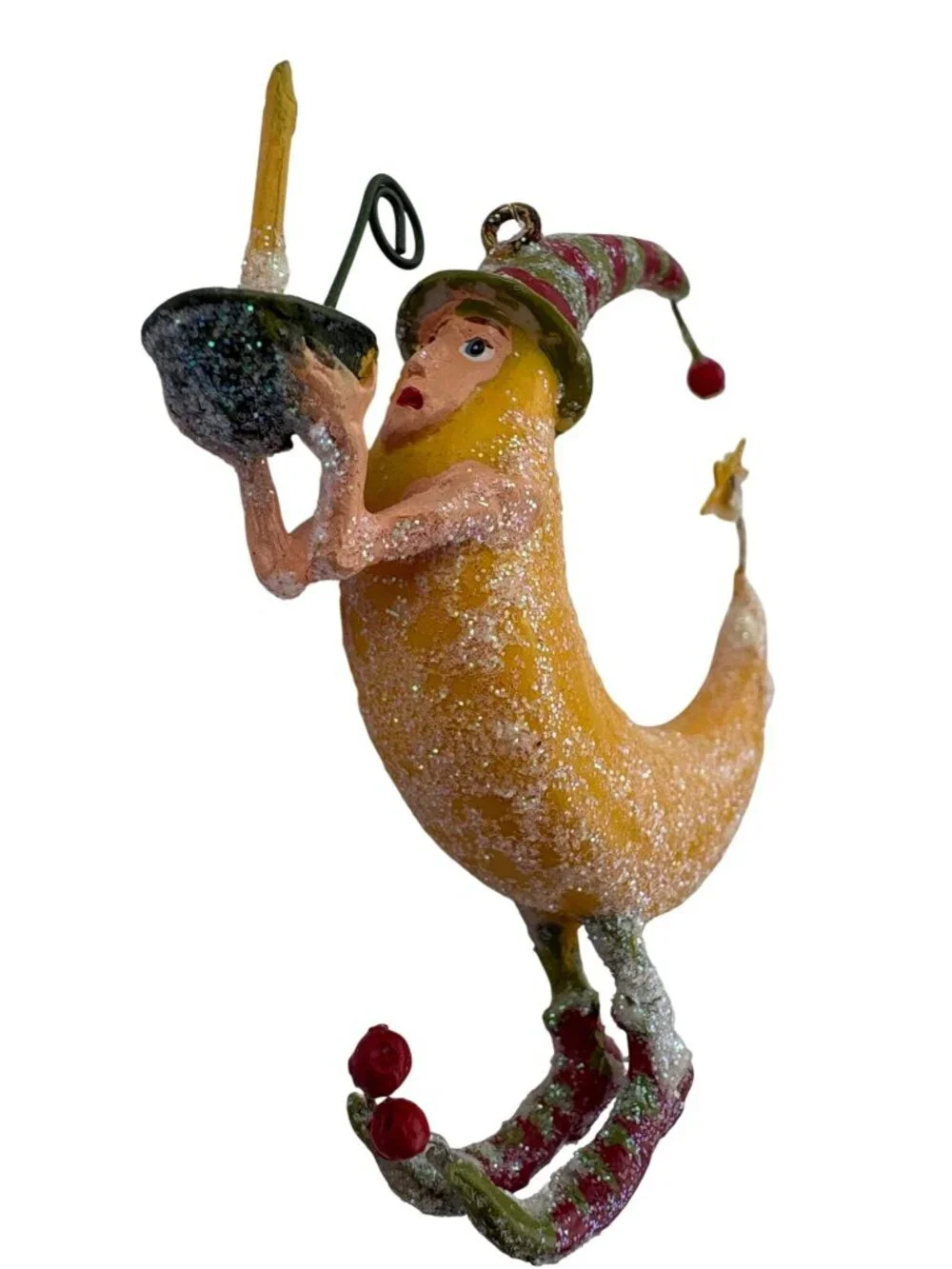 Department 56 Patience Brewster Krinkles Moon Man Christmas Ornament New